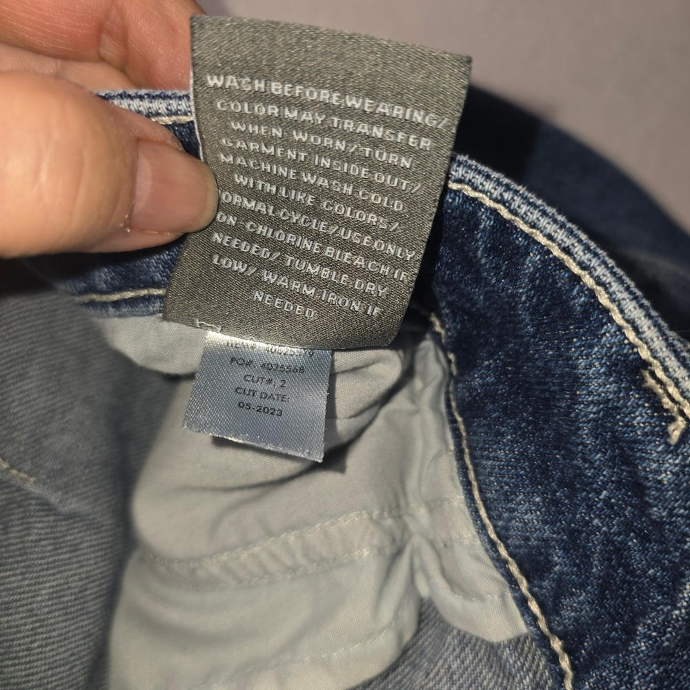 Torrid High Rise Carpenter Wide Leg Jeans Medium Wash Blue Denim Womens 16R - Picture 10 of 12